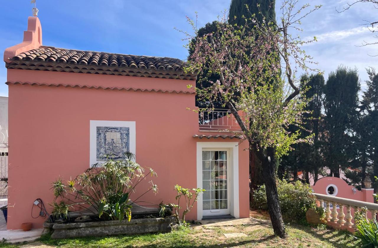 Chambre D'Hotes Duplex Le Petit Mas Nicois De La Villa Rose Nizza Exterior foto
