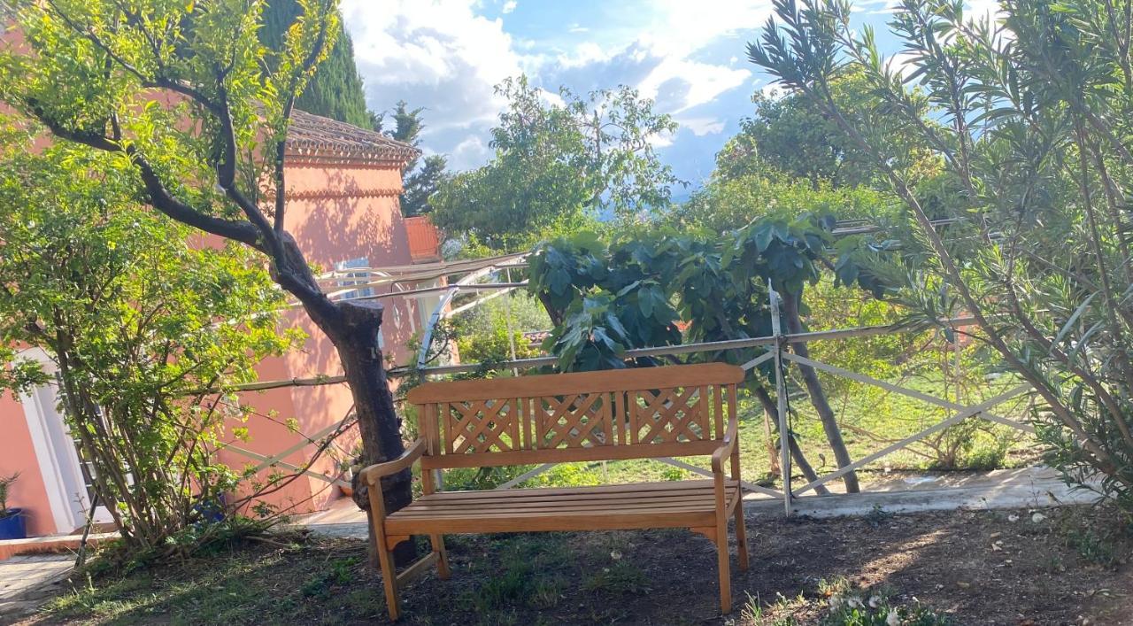 Chambre D'Hotes Duplex Le Petit Mas Nicois De La Villa Rose Nizza Exterior foto